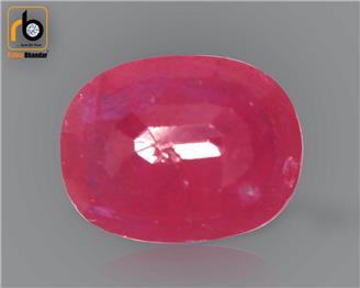 NATURAL RUBY (MANAK) (HEATED & TREATED) (MH) 1.74 CRT ( 29356 )